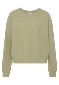 S.OLIVER Sweatshirt Sweatshirt Damen - pistazie