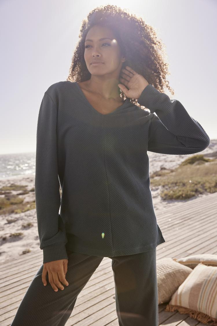 S.OLIVER S.OLIVER Sweatshirt Sweatshirt Damen - petrol - 1 | SportScheck