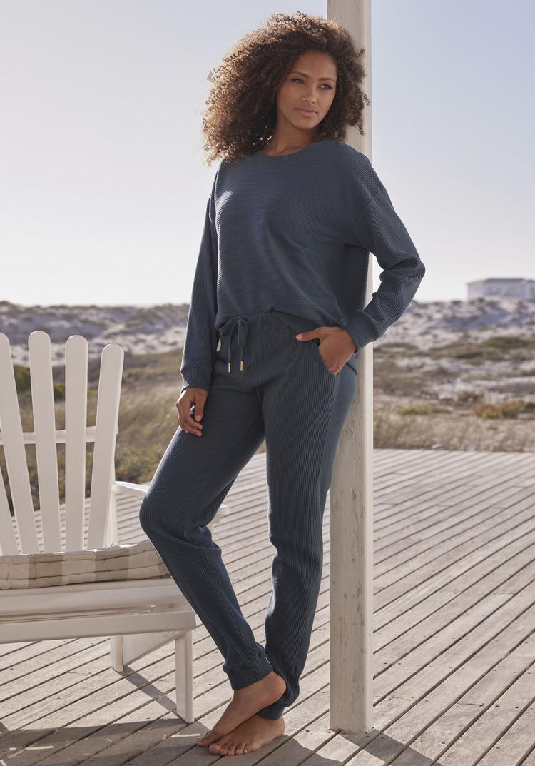 S.OLIVER S.OLIVER Relaxhose Sweathose Damen - petrol - 2 | SportScheck