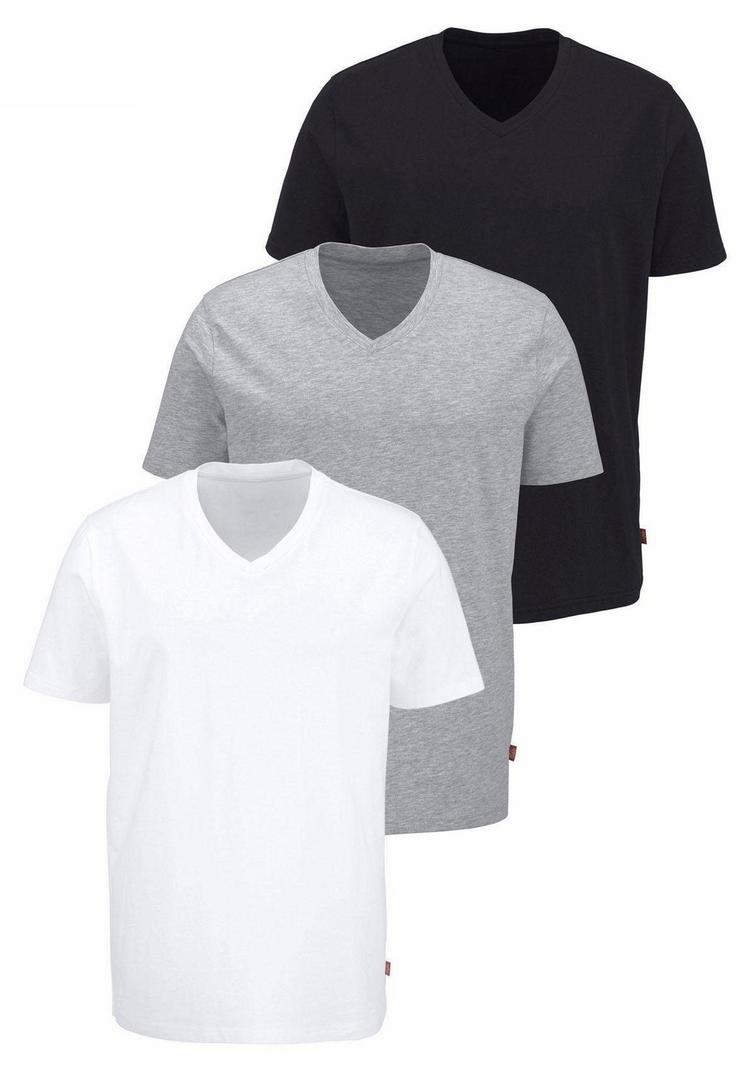 BRUNO BANANI BRUNO BANANI T-Shirt T-Shirt Herren - schwarz - wei&szlig; - grau - 0 | SportScheck
