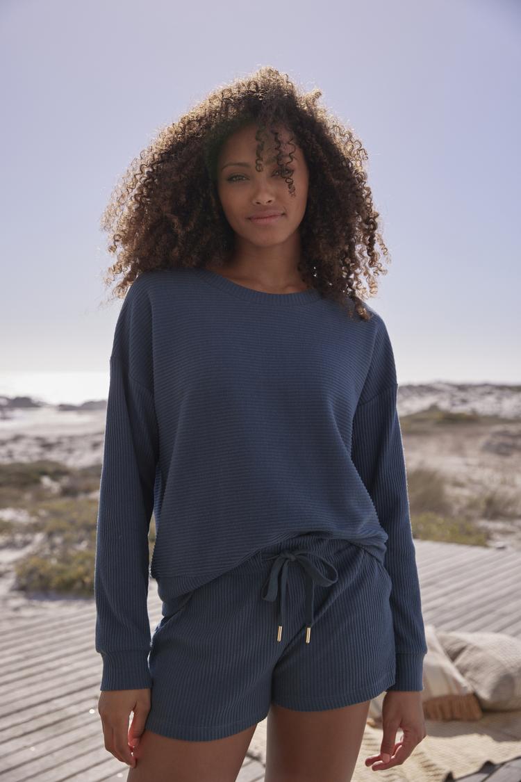 S.OLIVER S.OLIVER Sweatshirt Sweatshirt Damen - petrol - 2 | SportScheck