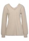 S.OLIVER Sweatshirt Sweatshirt Damen - creme