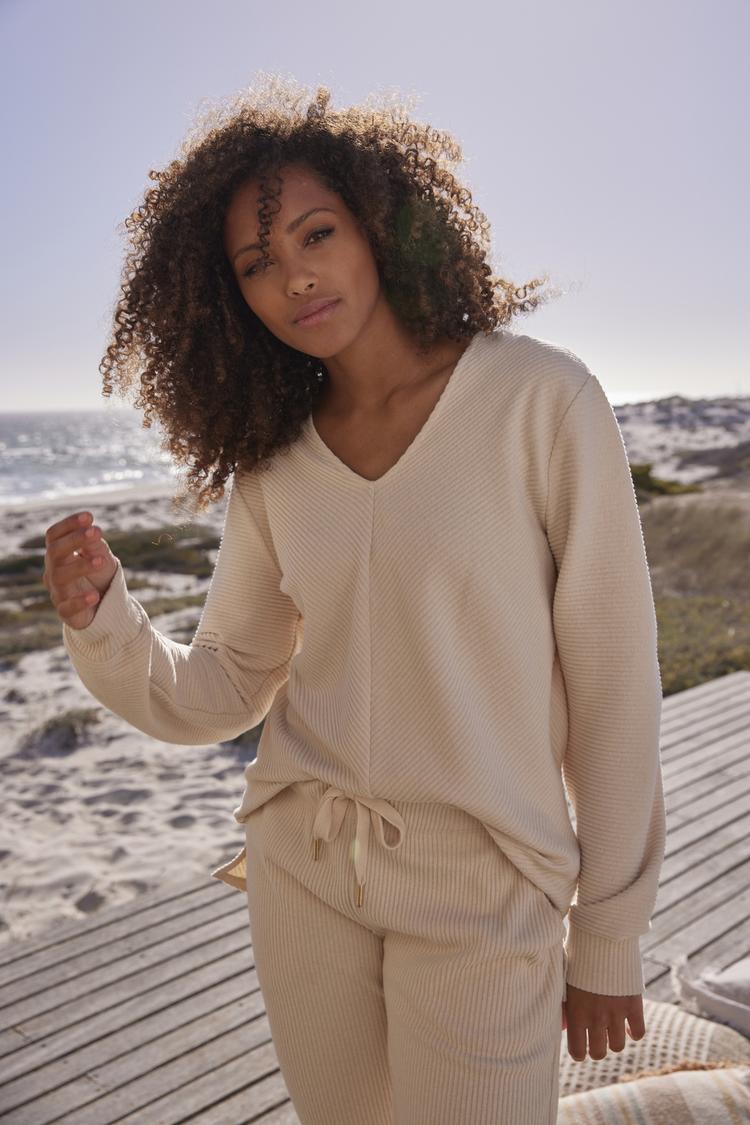 S.OLIVER S.OLIVER Sweatshirt Sweatshirt Damen - creme - 0 | SportScheck