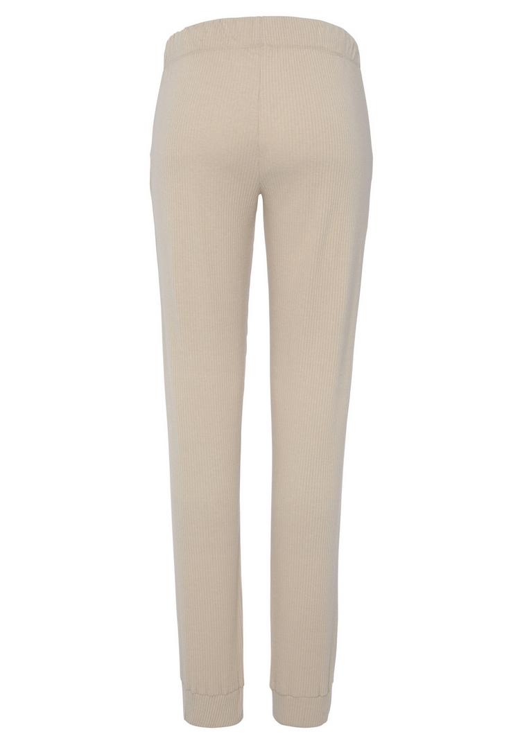 S.OLIVER S.OLIVER Relaxhose Sweathose Damen - creme - 0 | SportScheck
