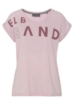 ELBSAND T-Shirt T-Shirt Damen rosa