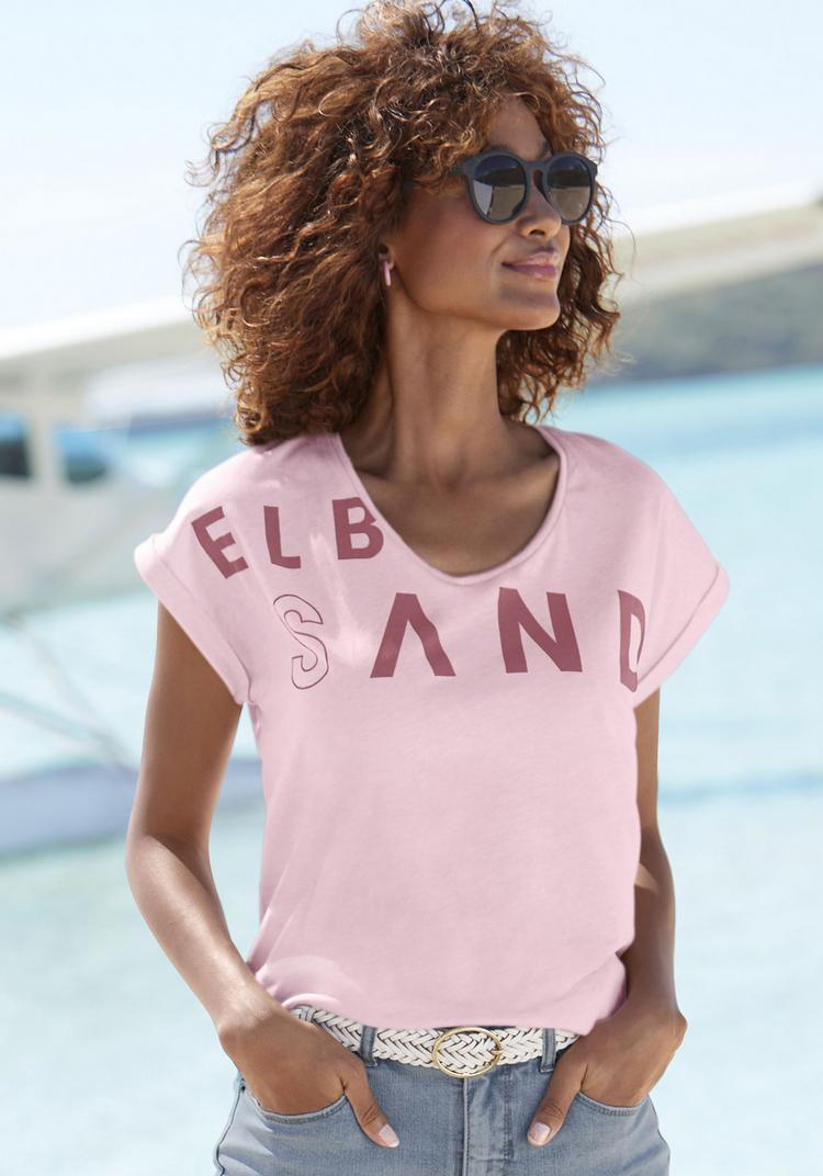 ELBSAND ELBSAND T-Shirt T-Shirt Damen - rosa - 1 | SportScheck