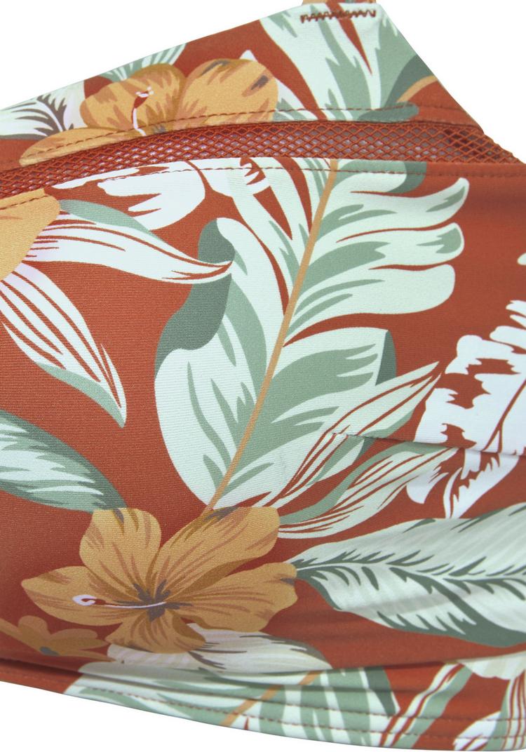 sunseeker sunseeker Bustier-Bikini-Top Bikini Oberteil Damen - rostrot-bedruckt - 0 | SportScheck