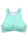 ELBSAND Crop-Bikini-Top Bikini Oberteil Damen - mint
