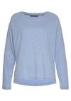 ELBSAND Longsleeve Longshirt Damen - blau