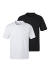 Bench T-Shirt T-Shirt Herren - schwarz - wei&szlig;