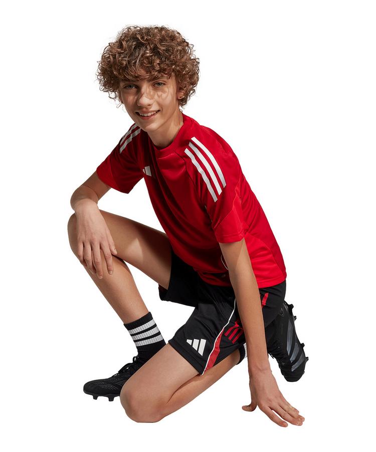 adidas adidas Tiro 25 Competition Short Kids Fu&szlig;ballshorts Kinder - schwarzrot - 1 | SportScheck
