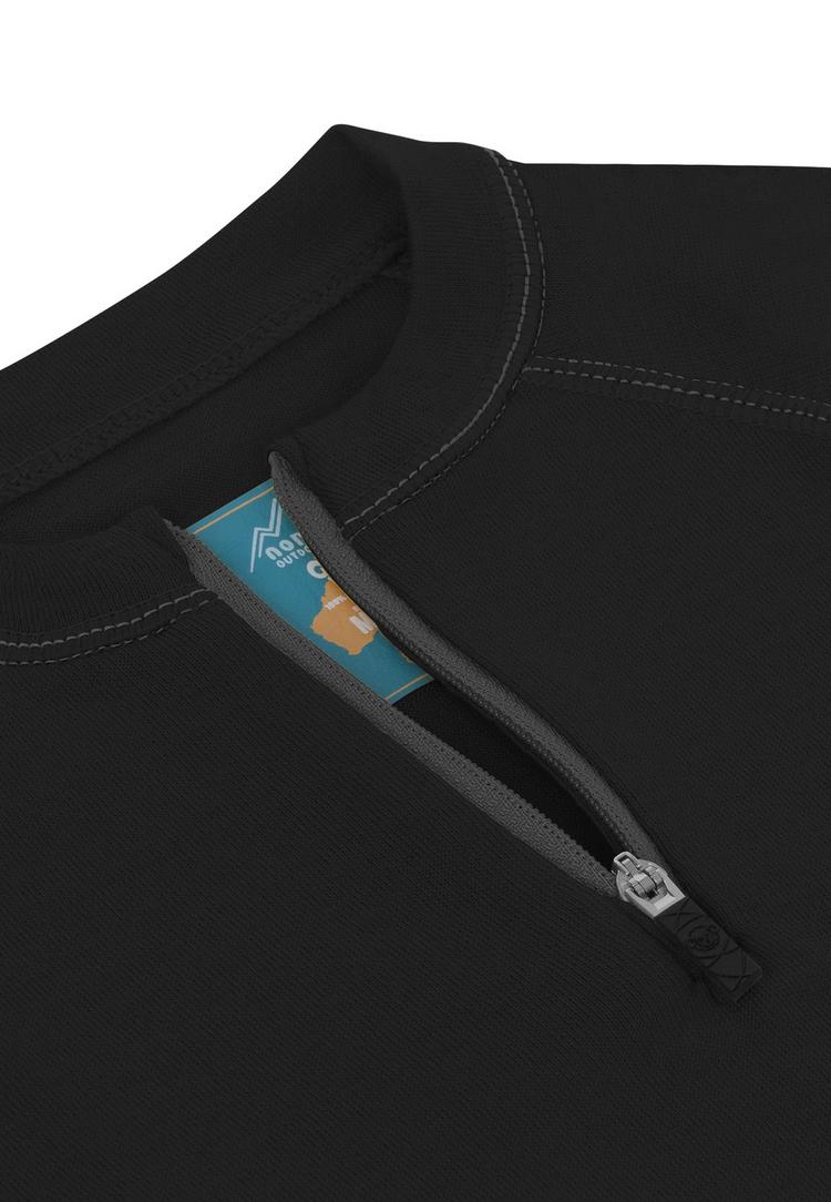 normani Outdoor Sports normani Outdoor Sports Nyapari Funktionssweatshirt Kinder - Schwarz - 0 | SportScheck