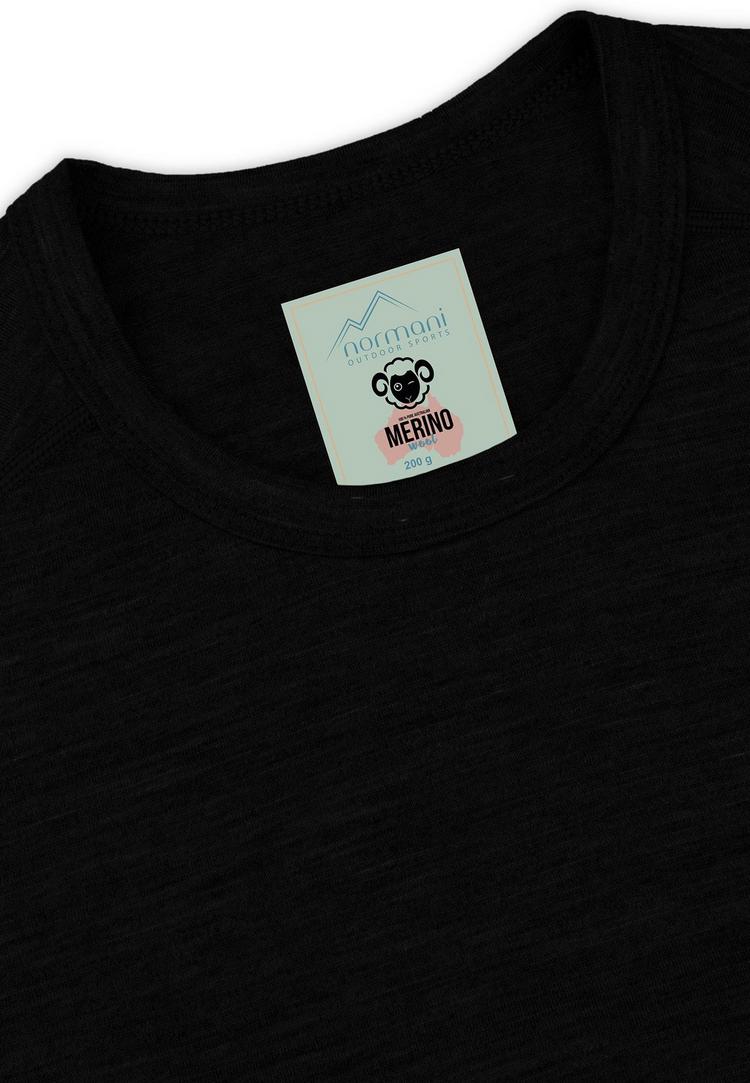 normani Outdoor Sports normani Outdoor Sports Broome Funktionssweatshirt Kinder - Schwarz - 0 | SportScheck