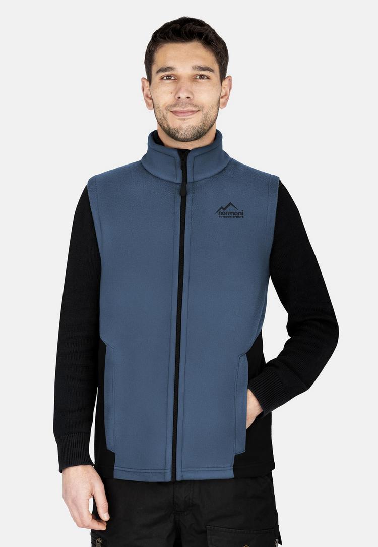 normani Outdoor Sports normani Outdoor Sports Petawawa Fleeceweste Herren - Navy - 0 | SportScheck