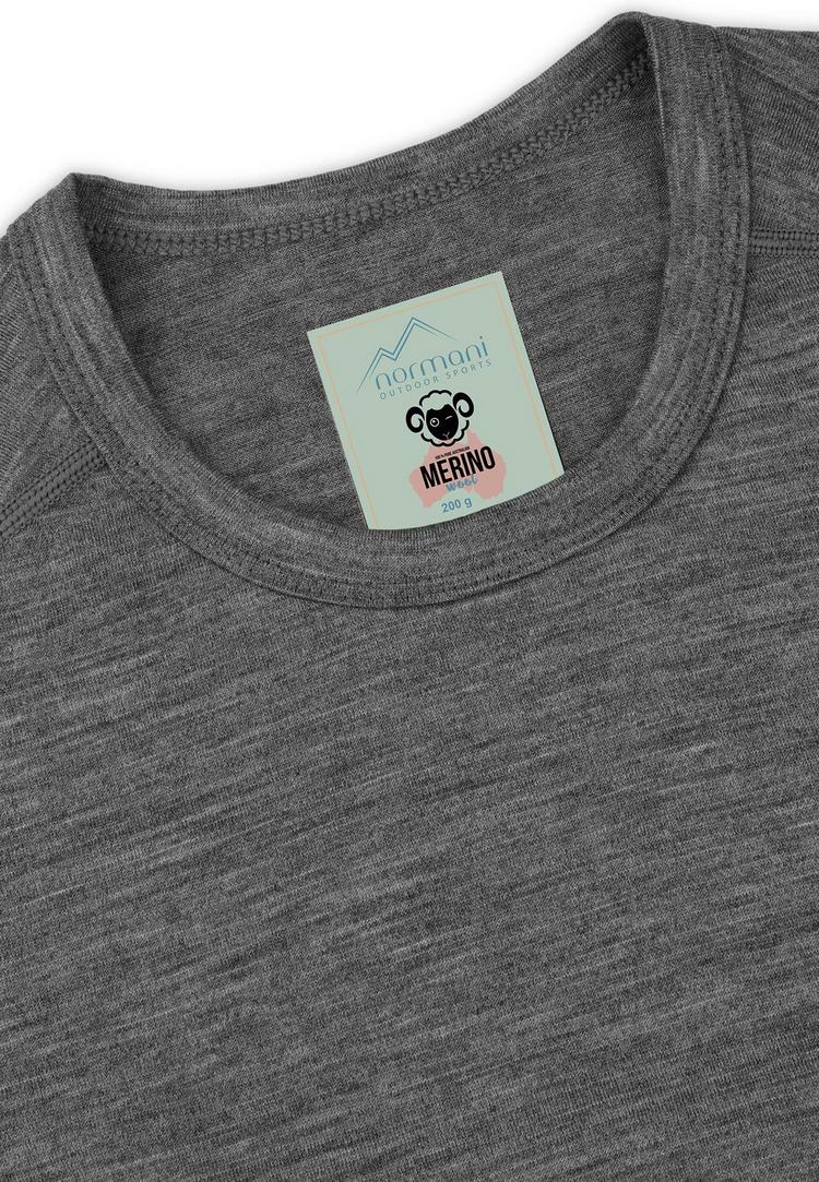 normani Outdoor Sports normani Outdoor Sports Broome Funktionssweatshirt Kinder - Grau - 0 | SportScheck