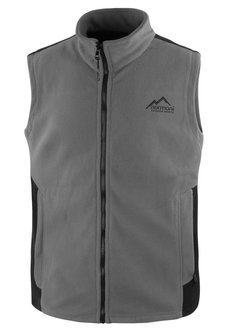 normani Outdoor Sports normani Outdoor Sports Petawawa Fleeceweste Herren - Grau - 0 | SportScheck
