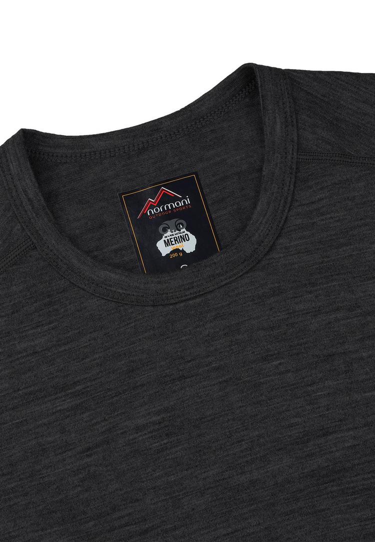 normani Outdoor Sports normani Outdoor Sports Langarmshirt Herren - Anthrazit - 0 | SportScheck