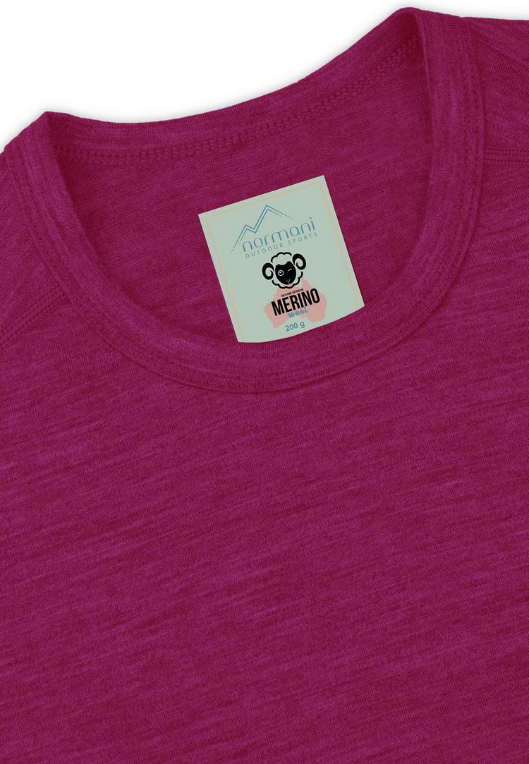 normani Outdoor Sports normani Outdoor Sports Broome Funktionssweatshirt Kinder - Fuchsia - 0 | SportScheck