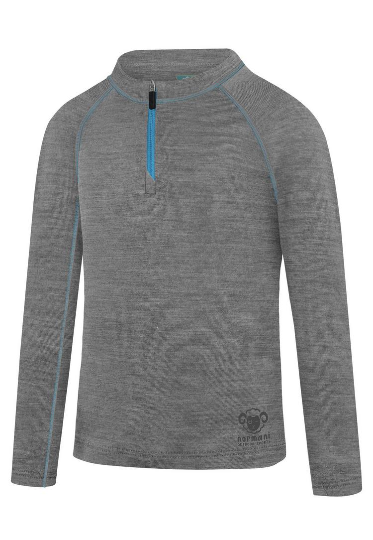 normani Outdoor Sports normani Outdoor Sports Nyapari Funktionssweatshirt Kinder - Grau - 2 | SportScheck