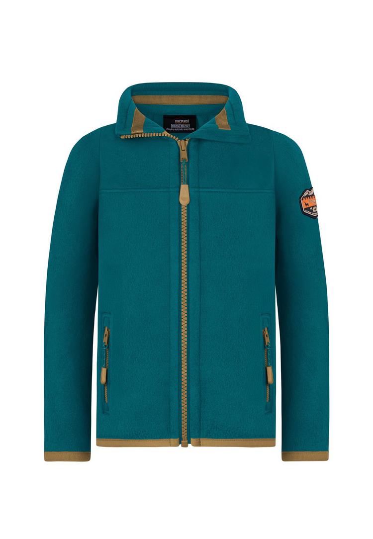 normani Outdoor Sports normani Outdoor Sports Venetie Strickjacke Kinder - Petrol - 0 | SportScheck