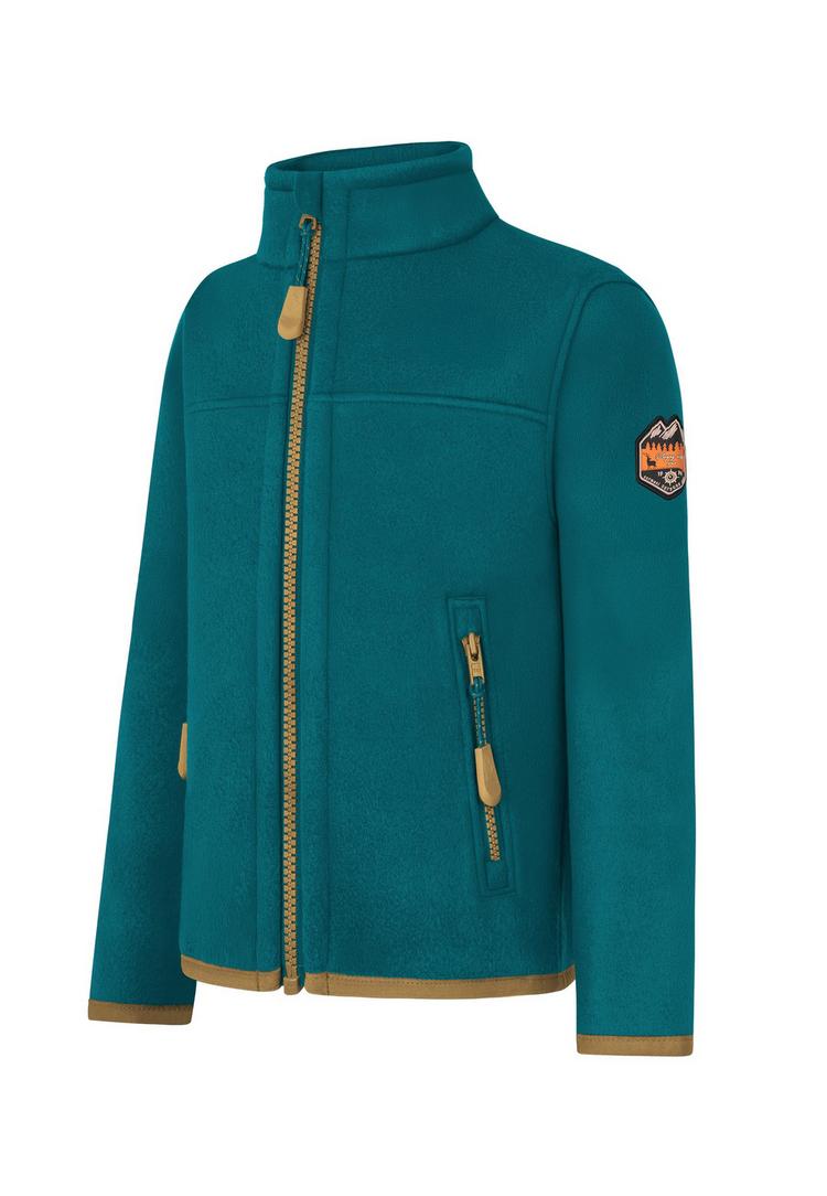 normani Outdoor Sports normani Outdoor Sports Venetie Strickjacke Kinder - Petrol - 1 | SportScheck
