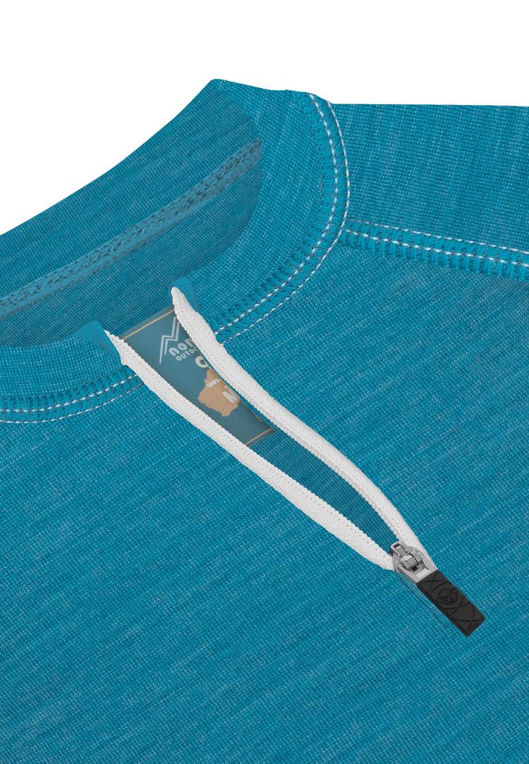 normani Outdoor Sports normani Outdoor Sports Nyapari Funktionssweatshirt Kinder - Blau - 0 | SportScheck