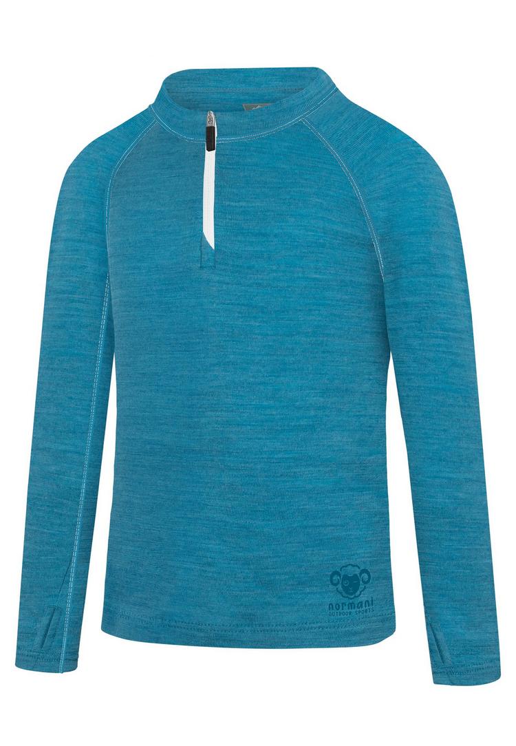 normani Outdoor Sports normani Outdoor Sports Nyapari Funktionssweatshirt Kinder - Blau - 2 | SportScheck