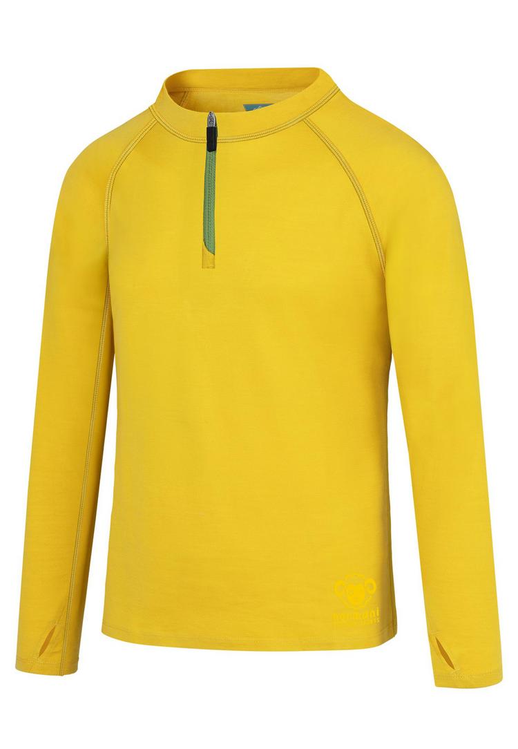 normani Outdoor Sports normani Outdoor Sports Nyapari Funktionssweatshirt Kinder - Gelb - 2 | SportScheck