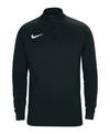 Nike NK TM Training Quarterzip Sweatshirt Laufshirt Herren - schwarz