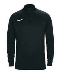 Nike NK TM Training Quarterzip Sweatshirt Laufshirt Herren - schwarz