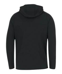 Rückansicht von Nike Team Training Kapuzenjacke Trainingsjacke Herren schwarz