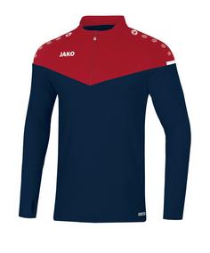 JAKO Champ 2.0 Ziptop Funktionssweatshirt blaurotweiss