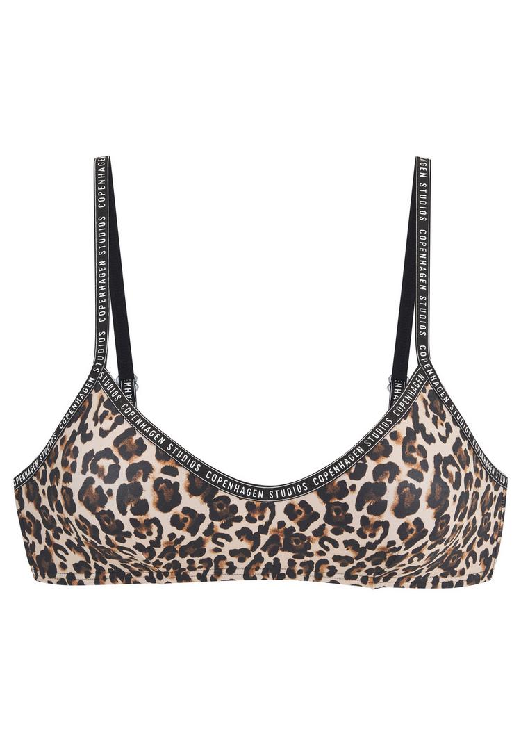 Copenhagen Studios Copenhagen Studios Bustier-Bikini-Top Bikini Oberteil Damen - braun-bedruckt - 0 | SportScheck