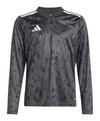 adidas Team Icon 25 Trikot langarm Kids Trikot Kinder - schwarzweiss