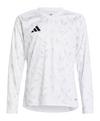 adidas Team Icon 25 Trikot langarm Kids Trikot Kinder - weissweiss