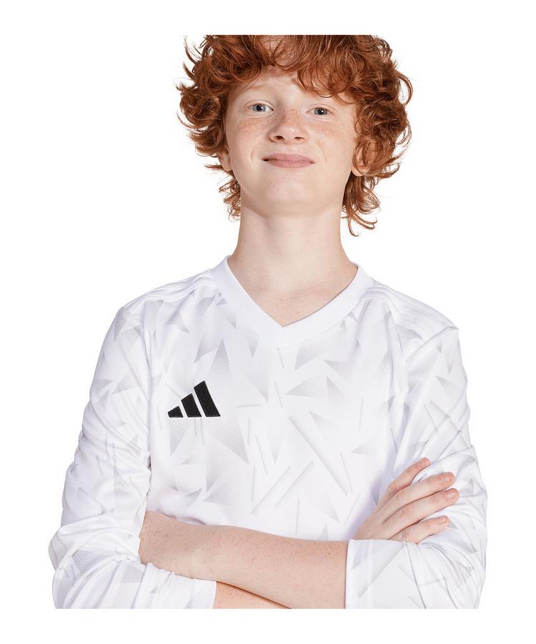 adidas adidas Team Icon 25 Trikot langarm Kids Trikot Kinder - weissweiss - 0 | SportScheck
