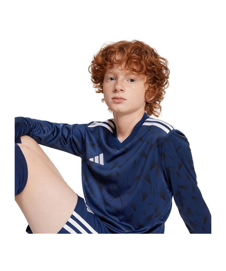 adidas adidas Team Icon 25 Trikot langarm Kids Trikot Kinder - blauweiss - 1 | SportScheck