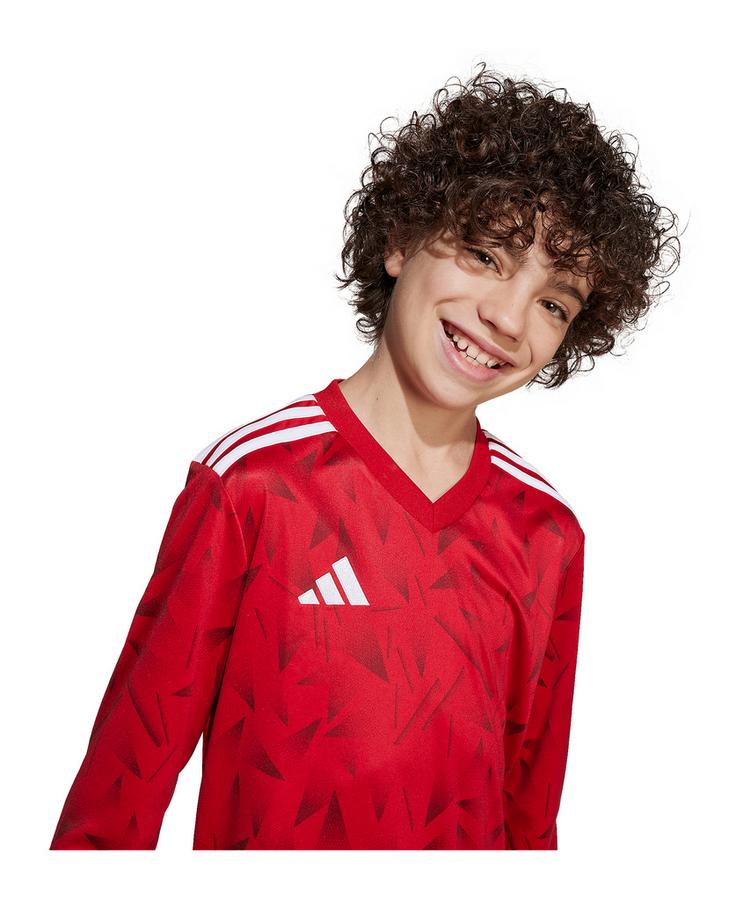 adidas adidas Team Icon 25 Trikot langarm Kids Trikot Kinder - rotweiss - 2 | SportScheck