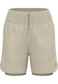 Odlo Laufshorts Damen - agate gray - vetiver(10871)
