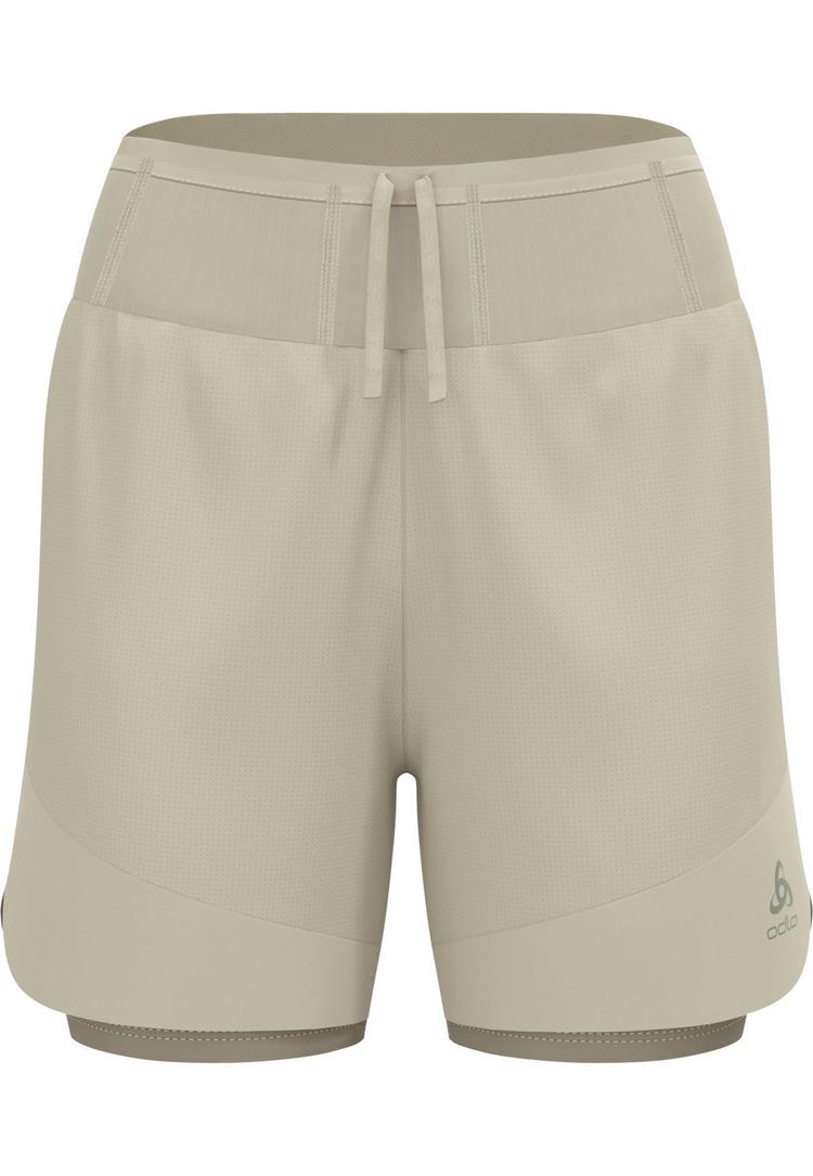 Odlo Odlo Laufshorts Damen - agate gray - vetiver(10871) - 0 | SportScheck