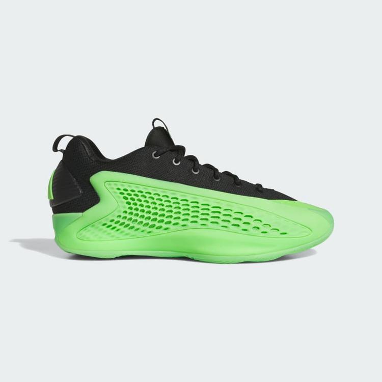adidas adidas Anthony Edwards 1 Low Basketballschuh Sneaker Herren - Lucid Lime / Aurora Ink / Core Black - 8 | SportScheck