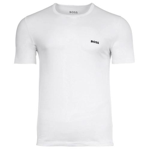 Rückansicht von Boss T-Shirt T-Shirt Herren Grau/Weiß