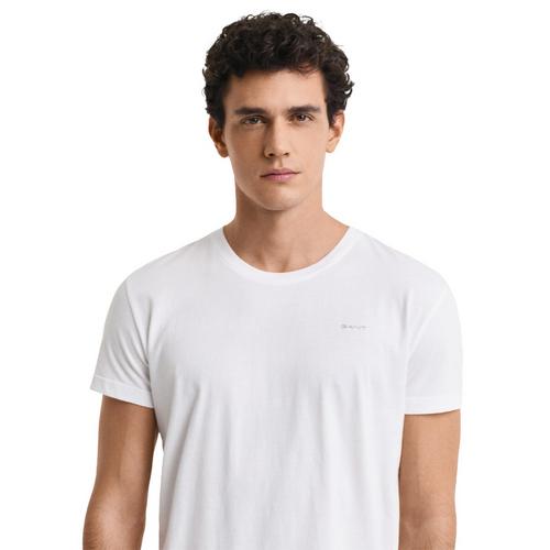 Rückansicht von GANT T-Shirt T-Shirt Herren Schwarz/Weiß