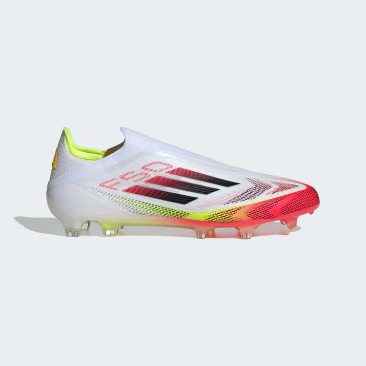 adidas adidas F50 Elite Laceless FG Fu&szlig;ballschuh Fu&szlig;ballschuhe Herren - Cloud White / Core Black / Solar Yellow - 7 | SportScheck