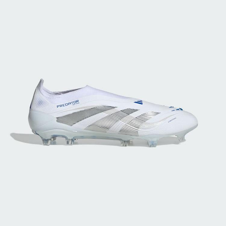 adidas adidas Predator Elite FG Fu&szlig;ballschuh Fu&szlig;ballschuhe - Cloud White / Silver Metallic / Bright Royal - 7 | SportScheck