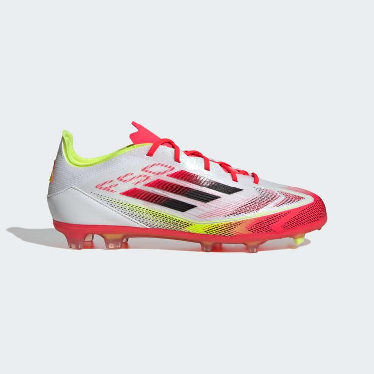 adidas adidas F50 Elite Kids FG Fu&szlig;ballschuh Fu&szlig;ballschuhe Kinder - Cloud White / Core Black / Solar Yellow - 7 | SportScheck