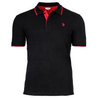 U.S. Polo Assn. Poloshirt Poloshirt Herren - Schwarz