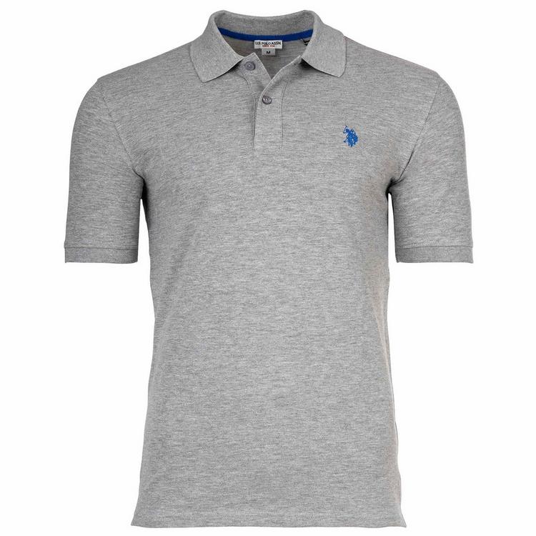 U.S. Polo Assn. U.S. Polo Assn. Poloshirt Poloshirt Herren - Graumelange - 0 | SportScheck