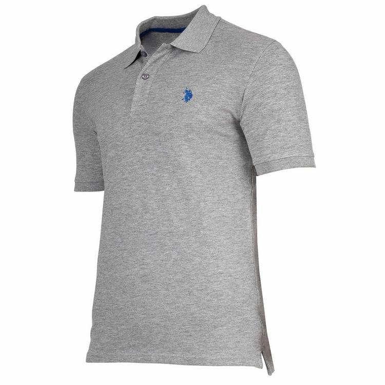 U.S. Polo Assn. U.S. Polo Assn. Poloshirt Poloshirt Herren - Graumelange - 0 | SportScheck