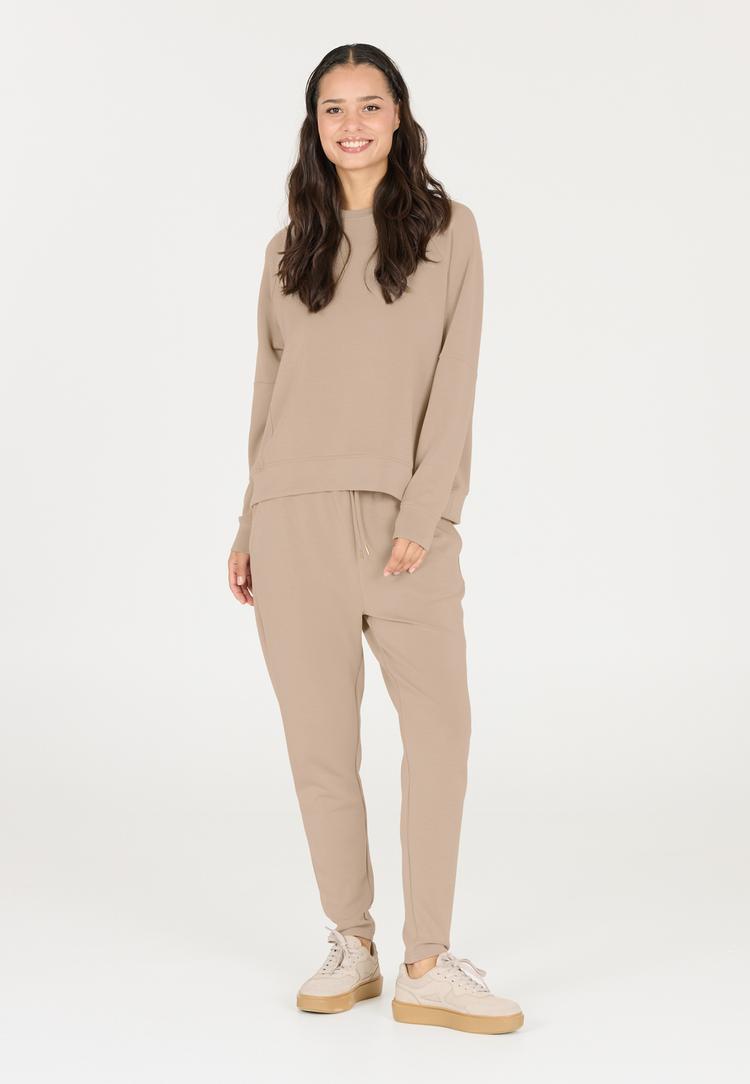 Athlecia Athlecia Jacey Sweatshirt Damen - 1072 Vintage Khaki - 0 | SportScheck